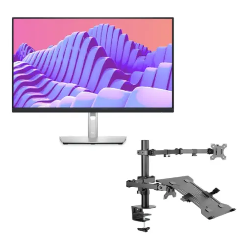 Monitor Dell 27? P2722H + Suporte Articulado | Pouco uso