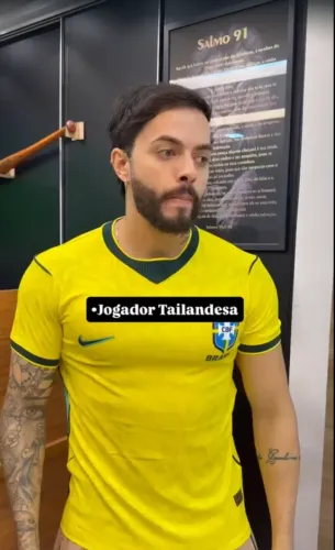 Camisa Brasil Jogador
