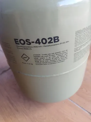 Gás Refrigerante R402b EOS Cilindro de 11,8Kg