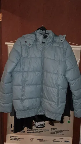 Jaqueta puffer feminina GG