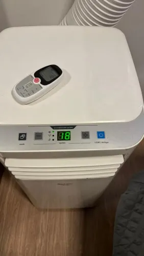 Ar Condicionado Midea Portátil 12000 Btus Frio Branco