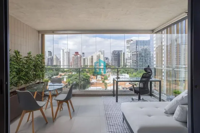 Studio moderno no Itaim Bibi - 1 dormitório em localização privilegiada