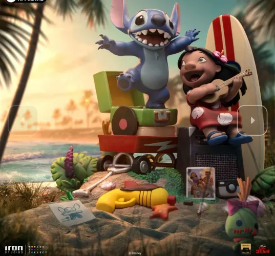 Lilo & Stitch Deluxe Iron Studios Disney