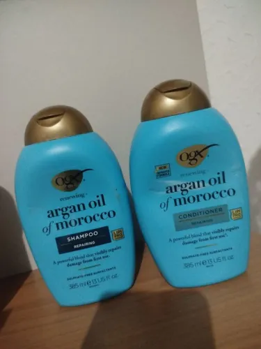 Kit de shampoo e condicionador maraca ARGAMNOIL OF MOROCCO