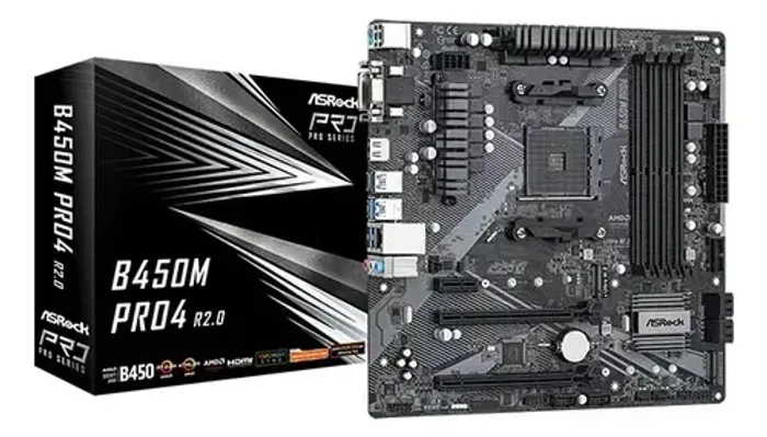 ryzen 5500 + Asrock b450m Pro4 r 2.0