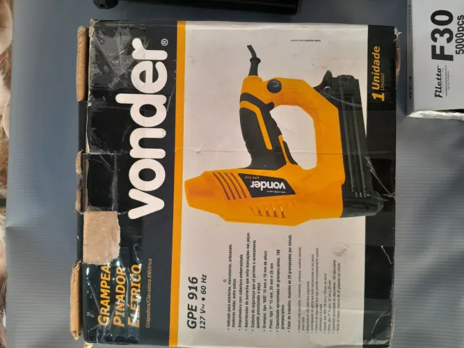 Grampeadora Eletrica Wonder