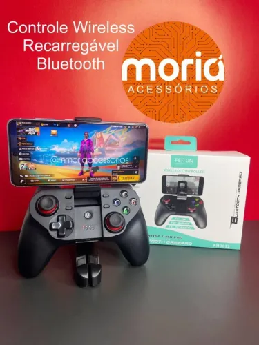 Controle Wireless Android Ios Celular Ps3 E Tv