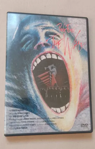 DVD - Pink Floyd The Wall - Importado EUA - Com Encarte - Sem Áudio e Legendas PT-BR