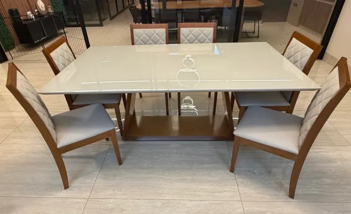 Mesa de jantar alto padrão
