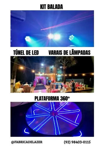 Kit festa para eventos 