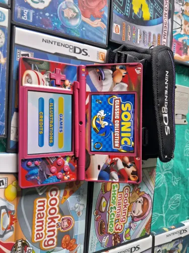 NINTENDO DSI COM 17 JOGOS