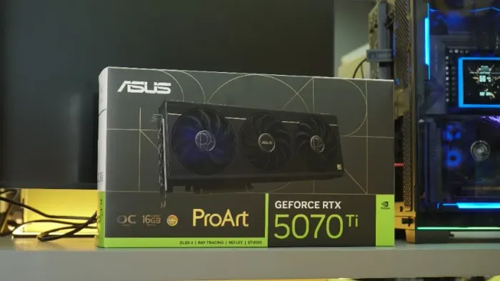 RTX 5070 Ti 16GB Asus ProArt OC- 21x no cartão- Loja Física!