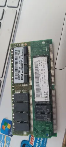 Par Memória Ram Ibm 16mb (2x 8mb) Simm 72 Pinos Antiga Retro