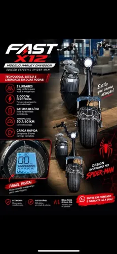 Scooter. Moto elétrica
