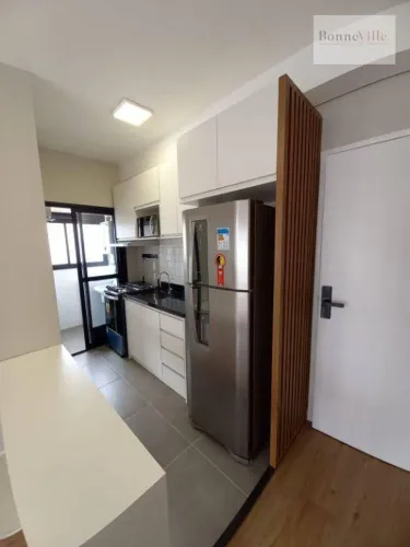 Studio com 1 dormitório para alugar, 35 m² por R$ 3.502,08/mês - Chácara Santo Antônio - S