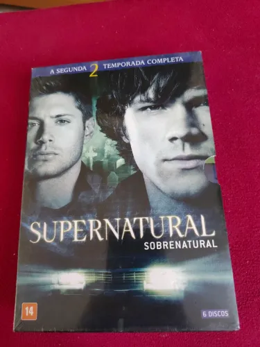 Coleção supernatural temporada 2 lacrado