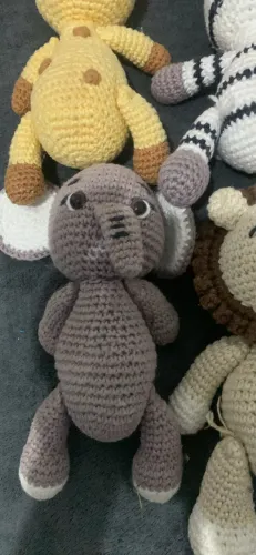Bonecos de crochê