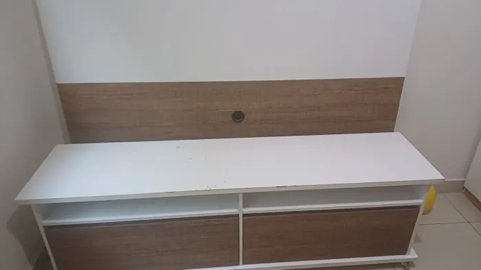 Rack com painel