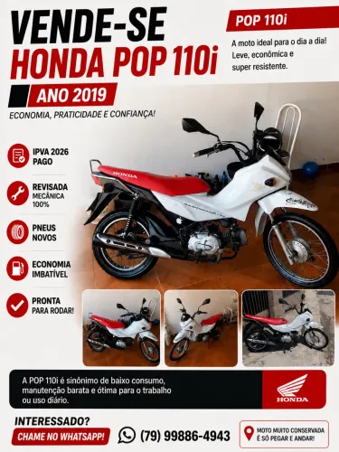 Vendo pop 110i 