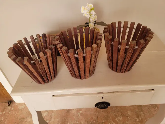 Vasos ornamentais para flores