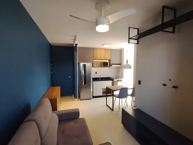 Apartamento com 1 quarto, 38 m² - venda por R$ 350.000 ou aluguel por R$ 2.200/mês - Vila
