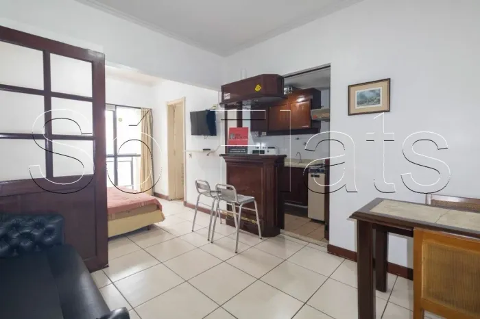 Studio disponível para locação no Centro próximo da Pç Princesa Isabel com melhor custo be