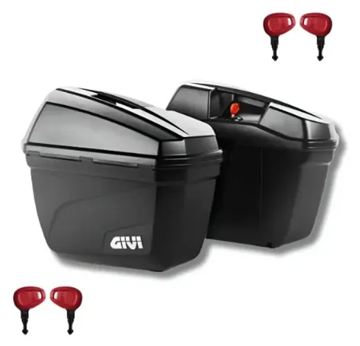 Baú Bauleto Mala Lateral 22 Litros E-22n Givi Monokey