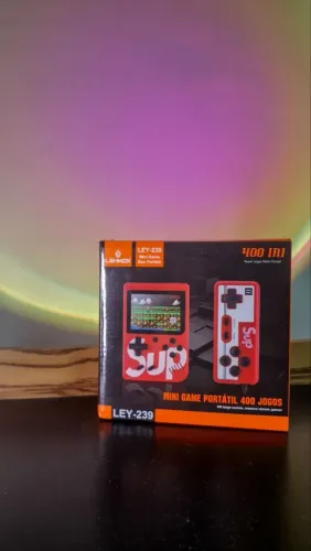 Mini game portátil retrô novo lacrado 