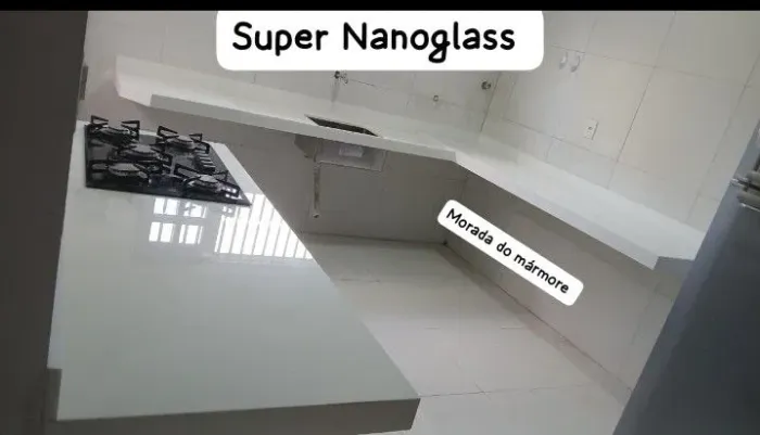 Bancada de banheiro e cozinha