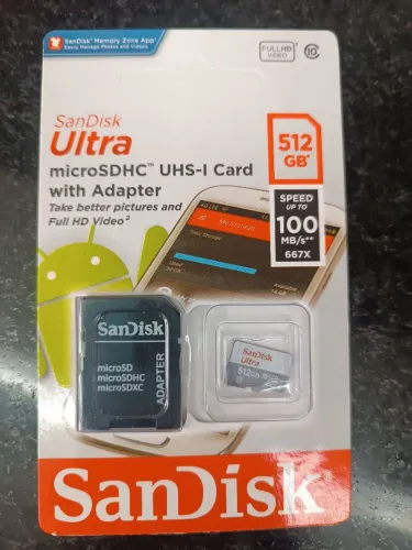 Cartão de Memória 512 Gb