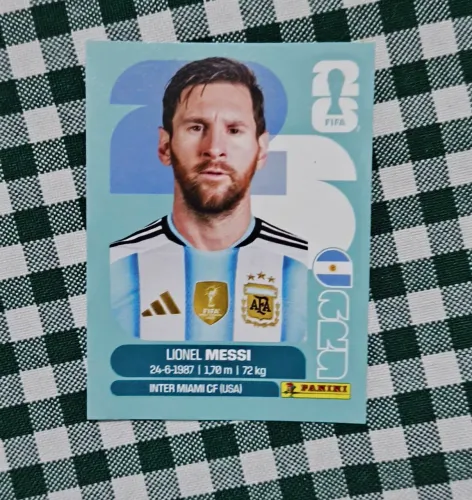 FIGURINHA MESSI COPA 2026