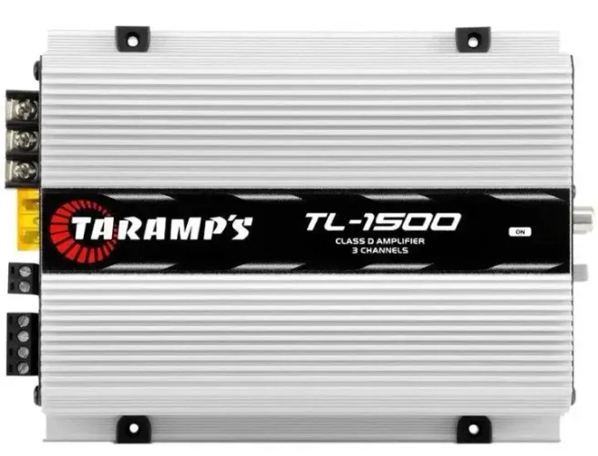 Módulo Amplificador Taramps Tl 1500 390W Rms Rca 3 Canais