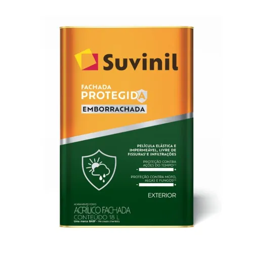 Tinta Suvinil branca emborrachada 18 litros