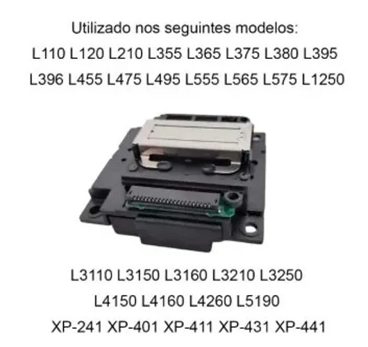 Cabeça de impressão Epson L3250, L3150, L395, 375 e demais