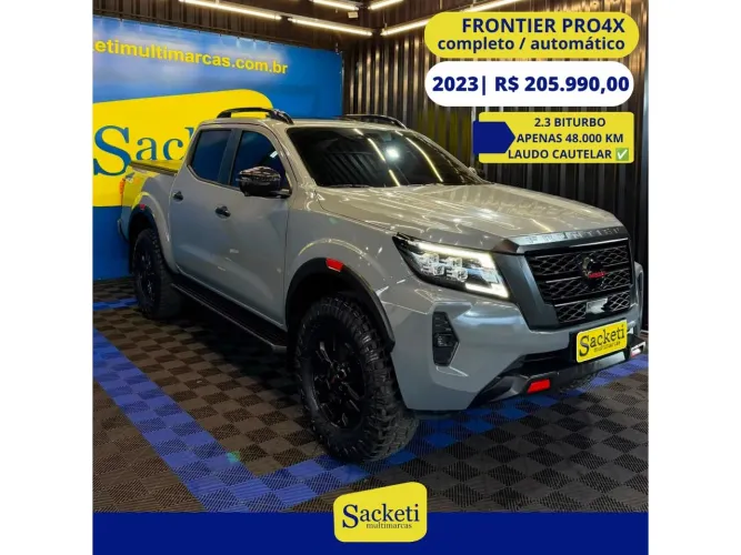 Nissan Frontier Pro4x CD 4X4 2.3 Bi-TB Die. AUT 2023