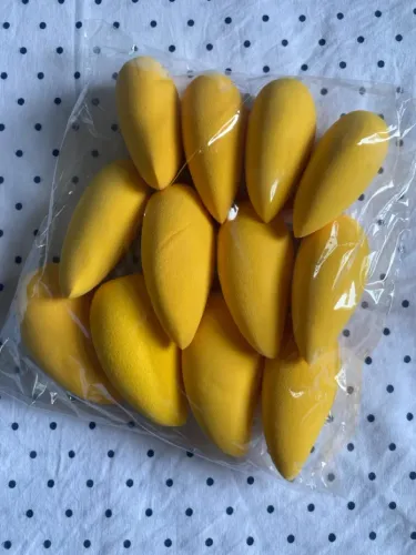 Pacote 12 esponjas maquiagem manga