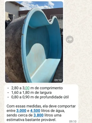 Piscina 3.000 litros