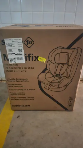 Vendo Cadeirinha Multifix, Safety 1st, 0 a 36kg, com Isofix, Black Urban