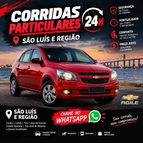 Corridas particulares 24h São Luís e região