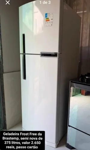 Geladeira Frost Free da Brastemp