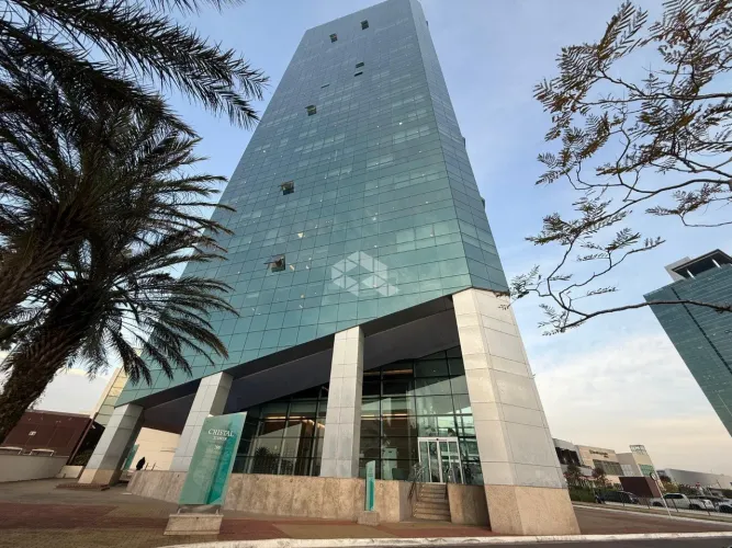 Sala comercial dupla no Cristal Tower - BarraShoppingSul | 118m² privativos + infraestrutu