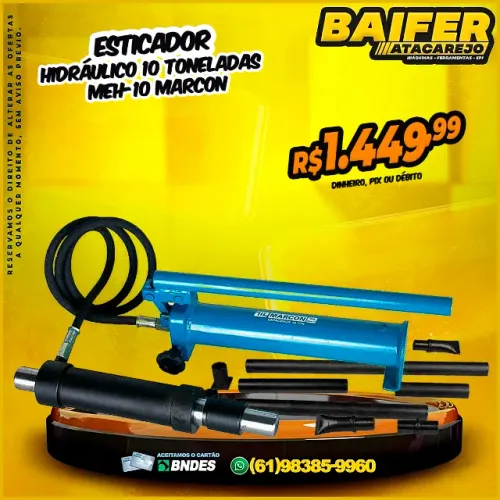 Esticador 10 Toneladas Hidráulico MEh-10 Marcon