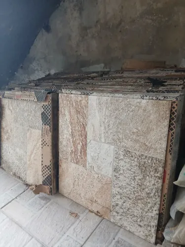 40m2 de piso na caixa 