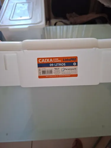 Caixa Plástica 9litros com tampa