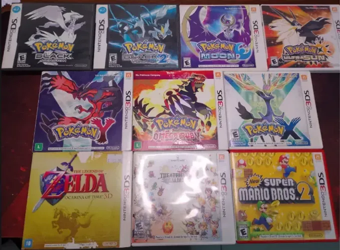 Jogos Nintendo DS e Nintendo 3DS Originais - LEIA O ANÚNCIO