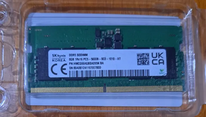 MEMÓRIA RAM DDR5 560OHZ NOTEBOOK