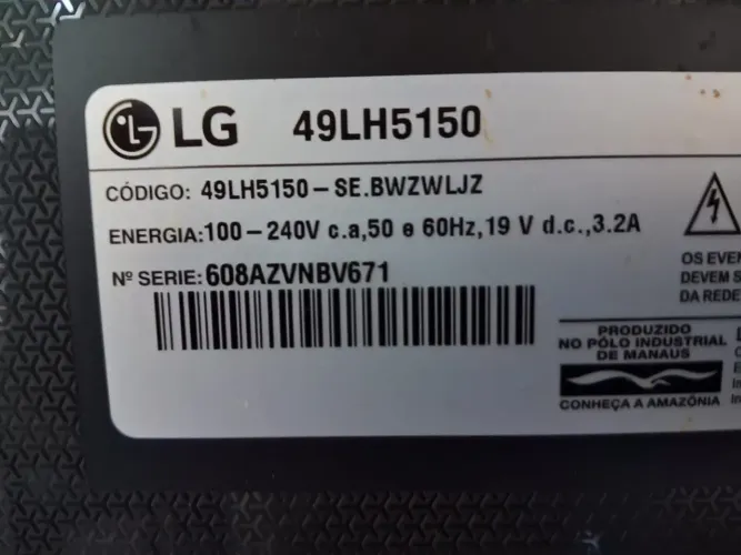 TV LG 49 polegadas 
