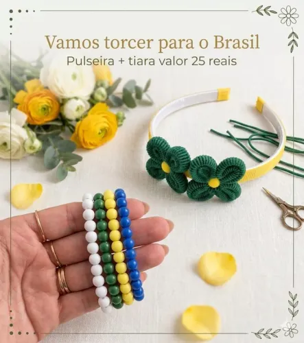 Tiaras para copa Brasil
