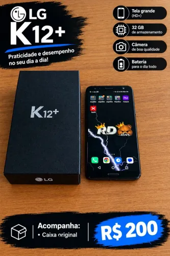 Celular LG k12+ smartphone 