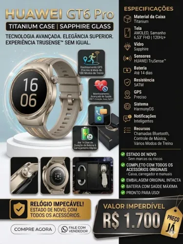 Huawei Watch GT6 pro